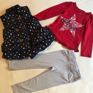 🚨 SOLD 🚨 3 PCS Tommy Hilfiger Outfit 4 Girls